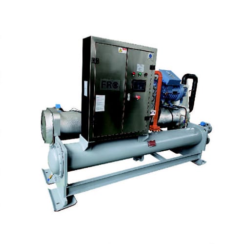 Serie de enfriadoras de agua refrigeradas por agua con tornillo